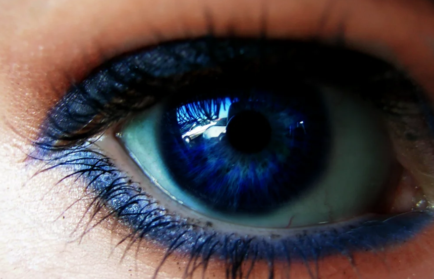 Темно Синие Глаза Фото