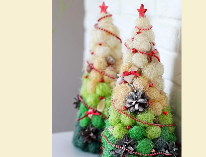 DIY vánoční stromeček od Sizal