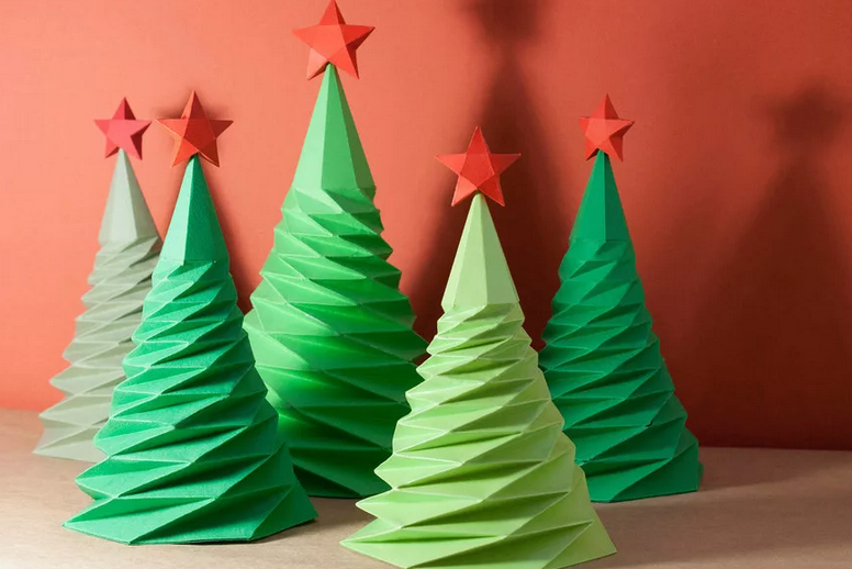 DIY vánoční stromeček: Step -by -step instrukce