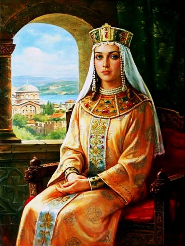 Princess Olga är en viktig kvinna i historien, som gav de heliga två namnen
