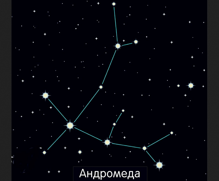 Souhvězdí Andromeda