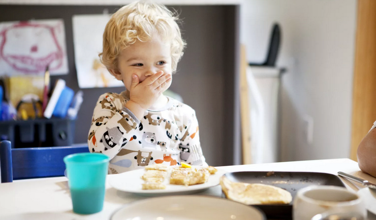 Mat till ett barn 2 år till frukost