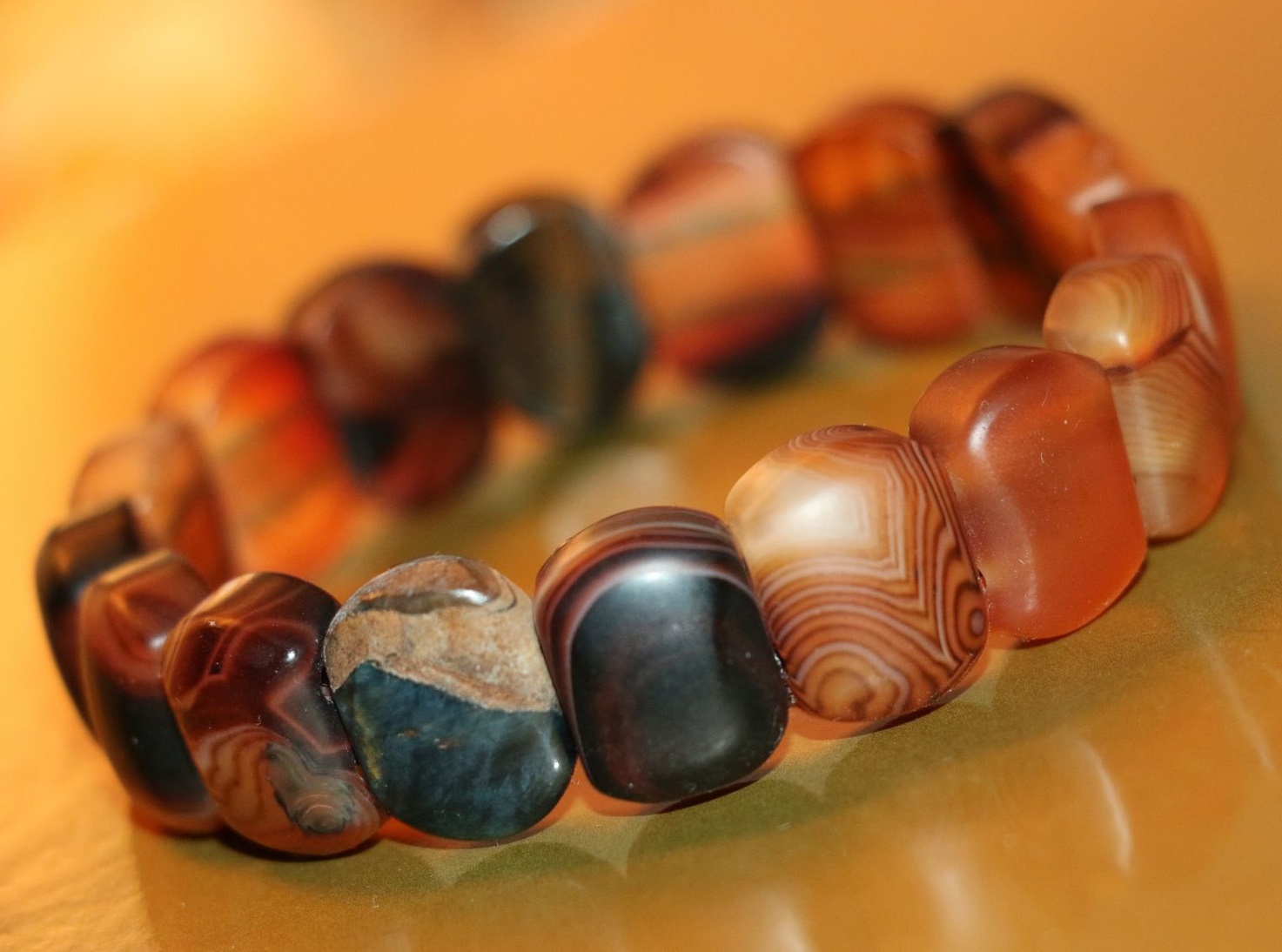 Sardoniks Stone Bracelet