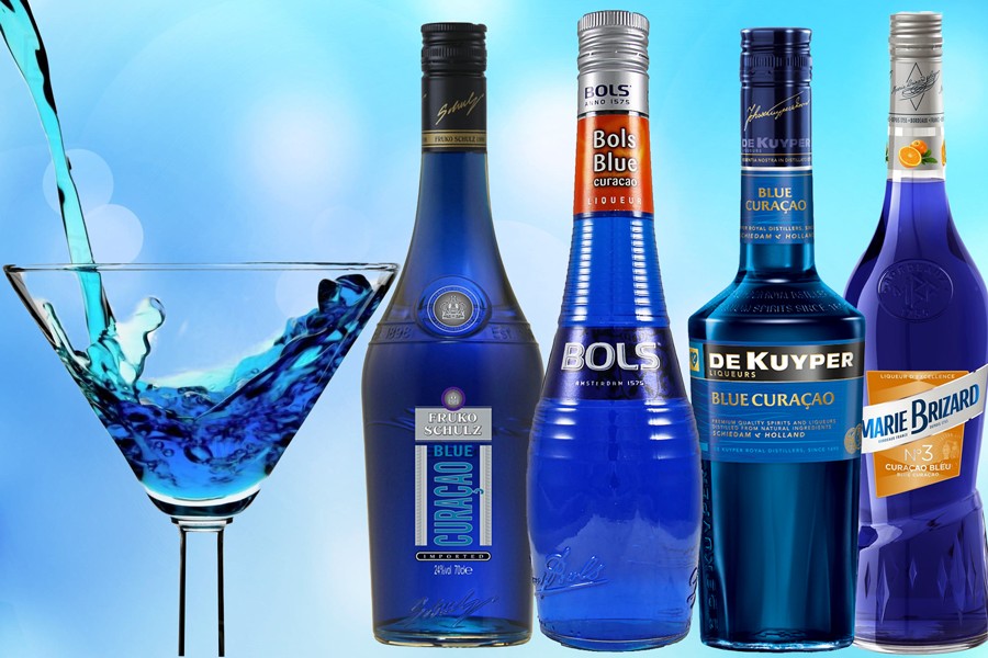 Koktejl Blue Lagoon: Výrobci likéru