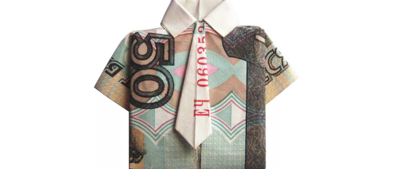Origami från pengar med dina egna händer: scheman, foto