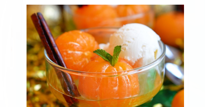 Kryddig mandarin - en ny maträtt på nyårsbordet