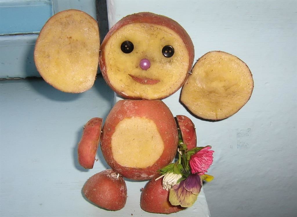 Cheburashka z brambor
