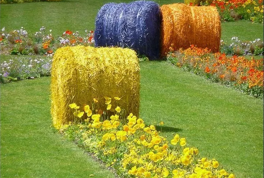 Blommor är lossna från rullar