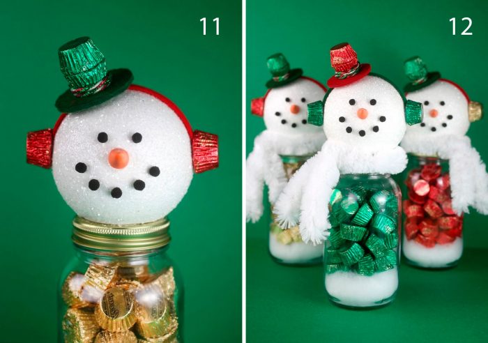 Jak vyrobit sněhuláka pro nový rok svými vlastními rukama?