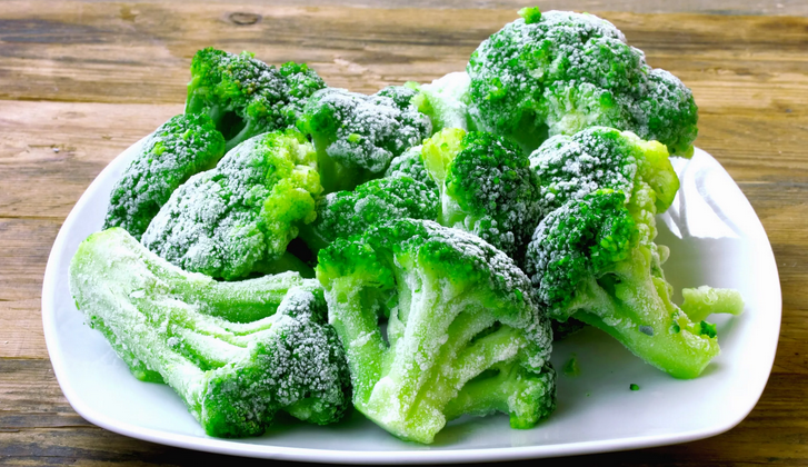Frusen broccoli