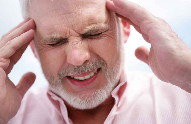 Bolesti hlavy - příznak silné krve
