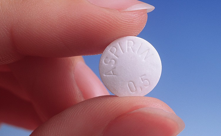 Aspirinové tablety pro zkapalnění krve