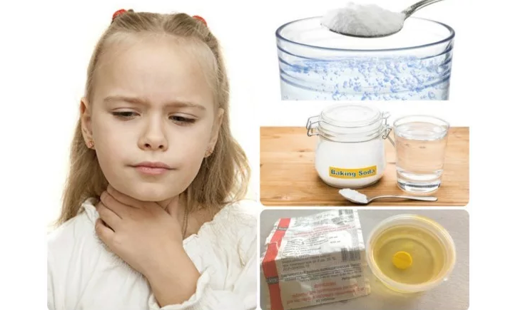 Symtom på ont i halsen och torr hosta hos barn